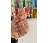 Retiazka z bieleho zlata 1251