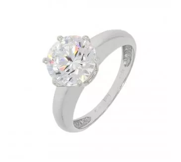 Prsteň z bieleho zlata 1820