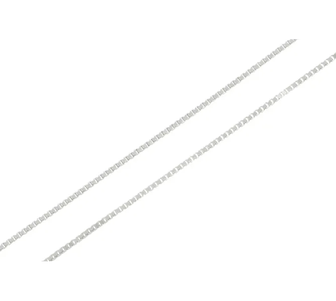 Retiazka z bieleho zlata 1379