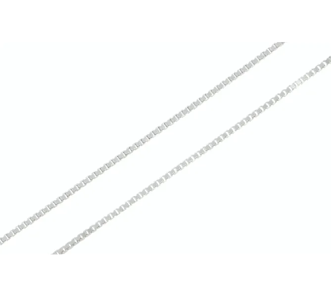 Retiazka z bieleho zlata 1380