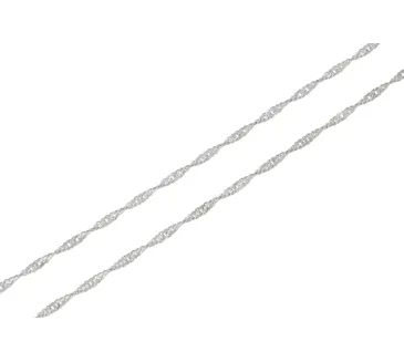 Retiazka z bieleho zlata 473