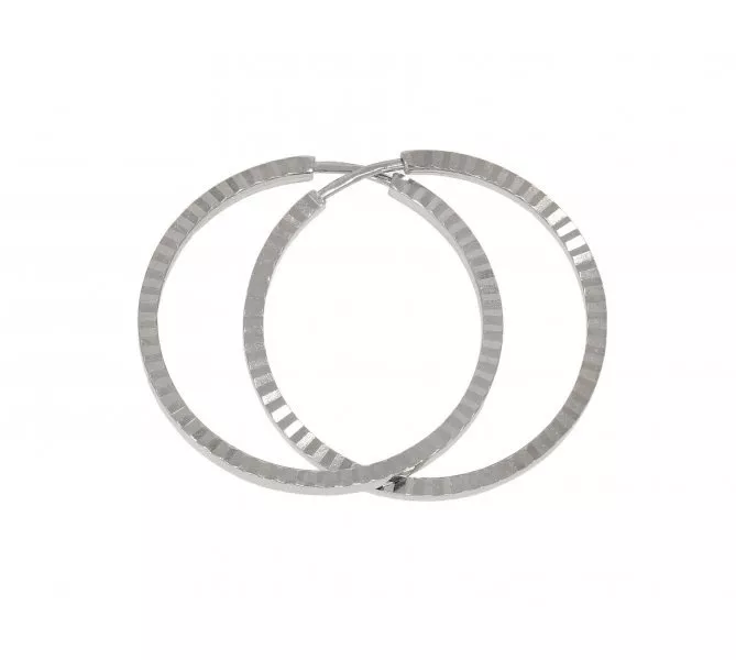 Náušnice z bieleho zlata 2205