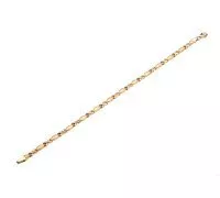 Zlatý náhrdelník a náramok 004