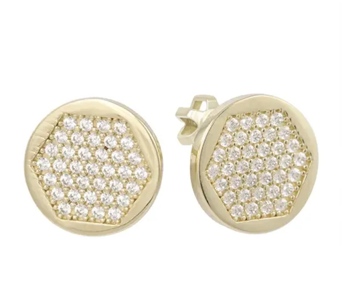 Zlaté náušnice 4042