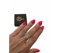 Prsteň z bieleho zlata 1864