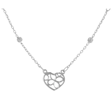 Retiazka z bieleho zlata 1122