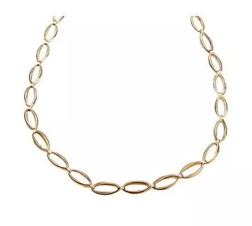 Zlatý náhrdelník a náramok 062