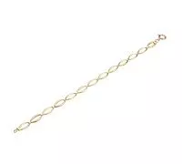 Zlatý náhrdelník a náramok 062