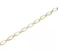 Zlatý náhrdelník a náramok 062