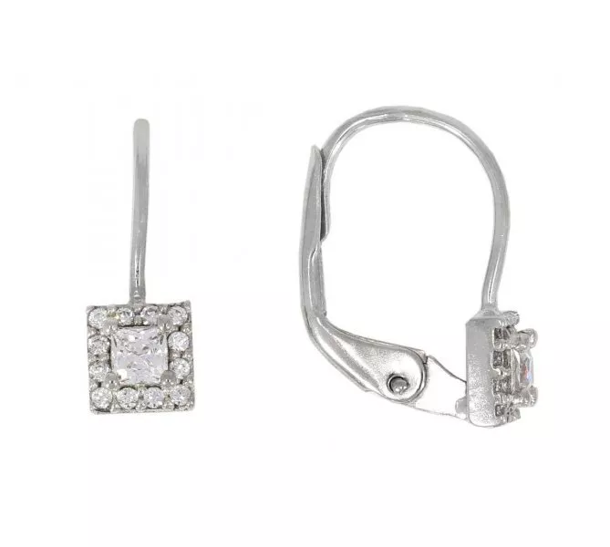 Náušnice z bieleho zlata 1989