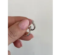 Náušnice z bieleho zlata 4176