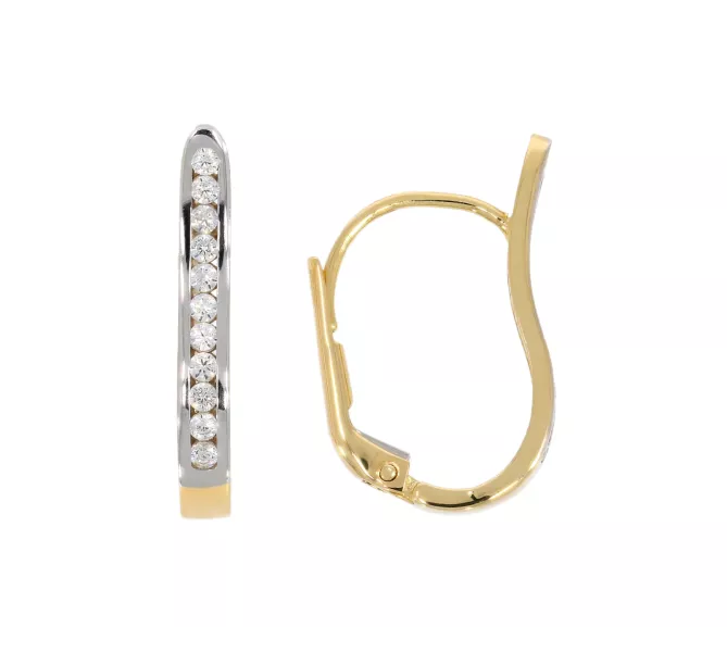 Zlaté náušnice 3796