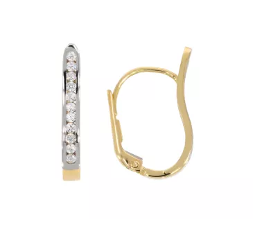 Zlaté náušnice 3796