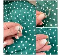 Zlaté náušnice 3796