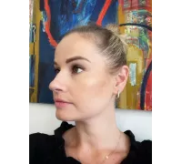 Zlaté náušnice 3796