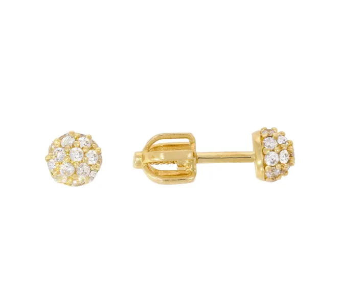 Zlaté náušnice 4172