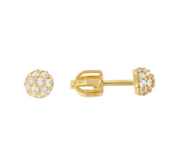Zlaté náušnice 4172