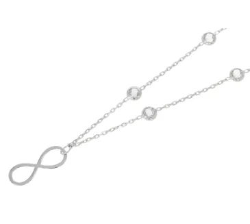 Retiazka z bieleho zlata 1385