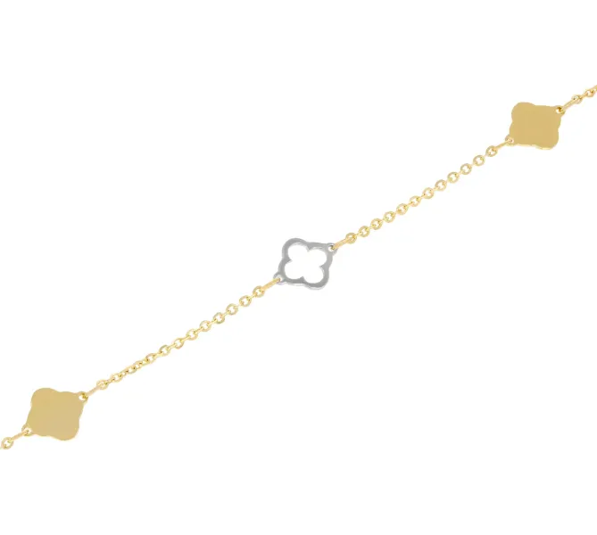 Zlatá retiazka na nohu 280