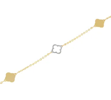 Zlatá retiazka na nohu 280