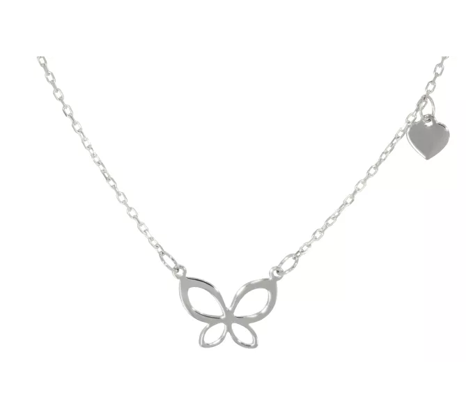 Retiazka z bieleho zlata 1125