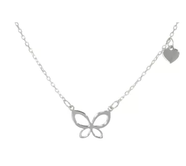 Retiazka z bieleho zlata 1125