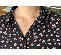 Zlatý prívesok 687