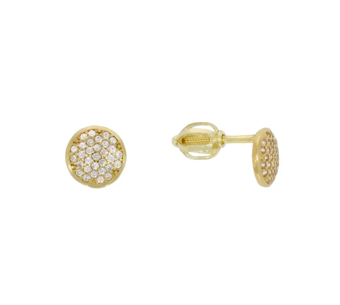 Zlaté náušnice 3756