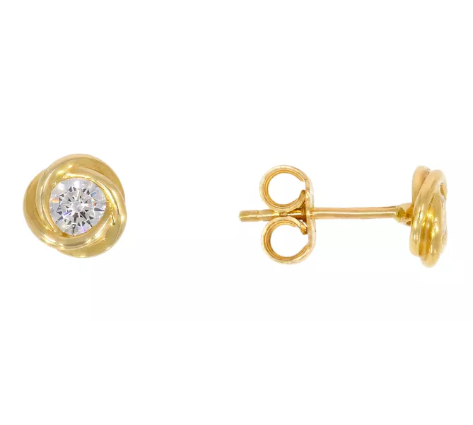 Zlaté náušnice 3012