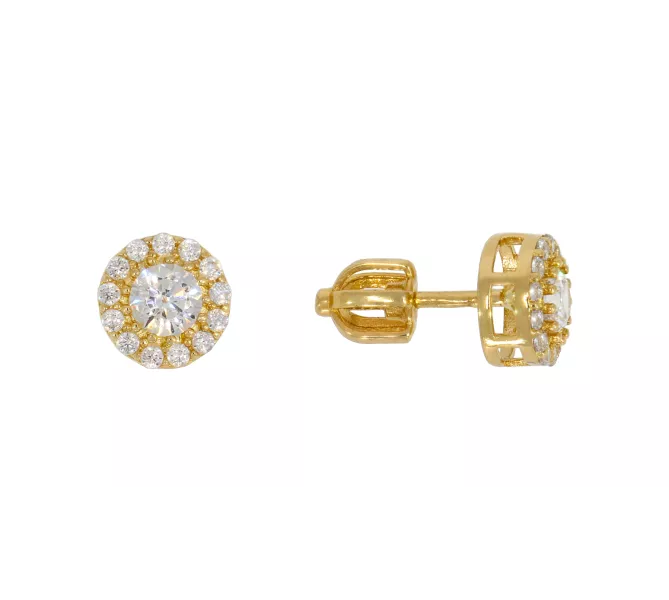 Zlaté náušnice 3442