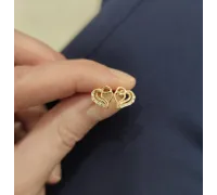 Zlaté náušnice 4041