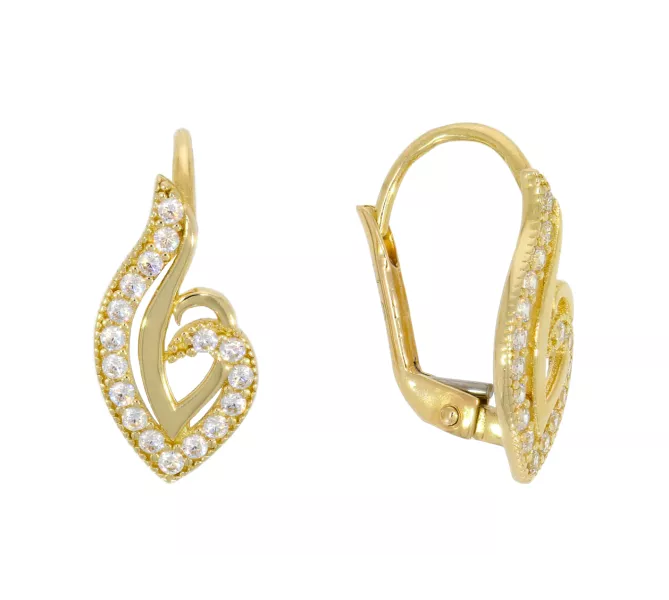 Zlaté náušnice 3444