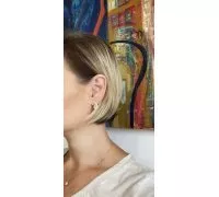 Zlaté náušnice 3444