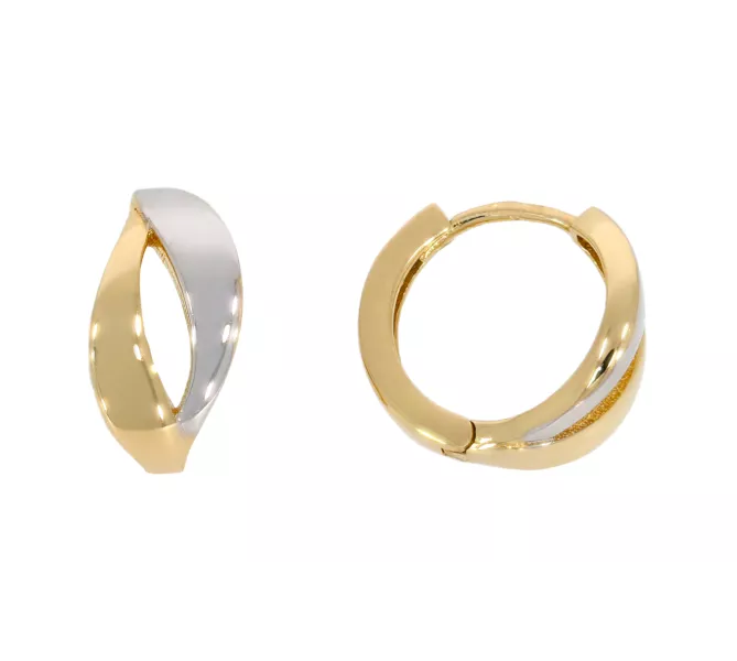 Zlaté náušnice 3443