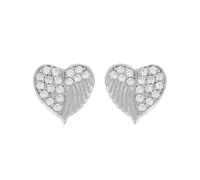 Náušnice z bieleho zlata 4180