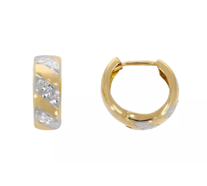 Zlaté náušnice 3446