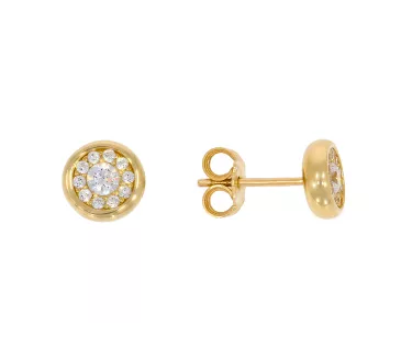 Zlaté náušnice 3019