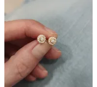 Zlaté náušnice 4186