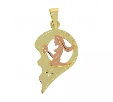 Zlatý prívesok 927