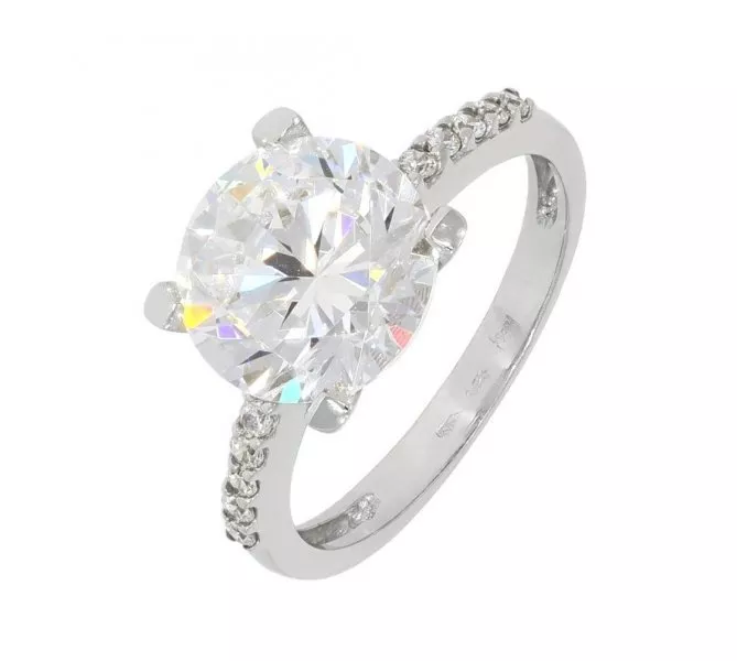 Prsteň z bieleho zlata 1923