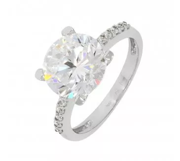 Prsteň z bieleho zlata 1923