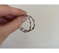 Náušnice z bieleho zlata 4188