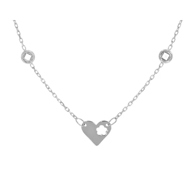 Retiazka z bieleho zlata 1126