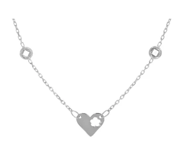 Retiazka z bieleho zlata 1126