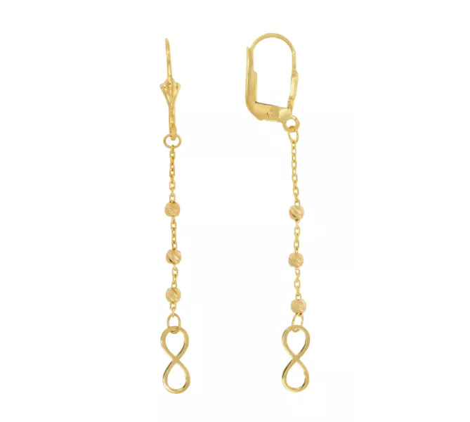 Zlaté náušnice 3801