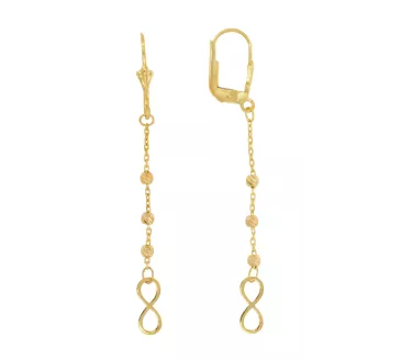 Zlaté náušnice 3801