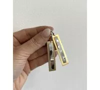 Zlaté náušnice 3044