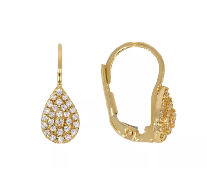 Zlaté náušnice 3426