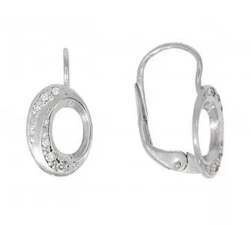 Náušnice z bieleho zlata 1981