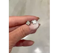 Náušnice z bieleho zlata 3805